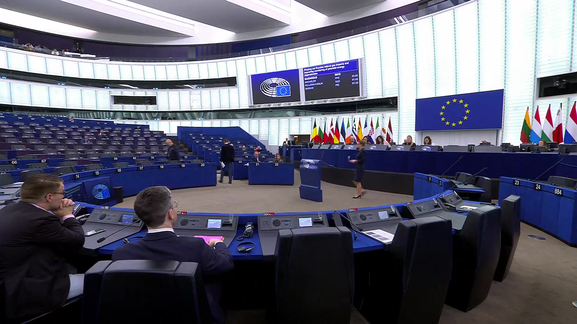 Phasing out Russian natural gas imports, improving monitoring of potential energy dependencies and amending Regulation: MEPs debate (part 1)